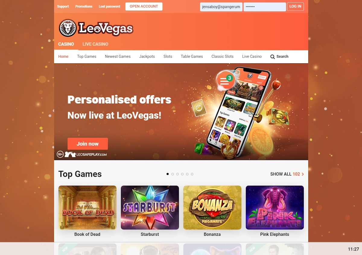 Leovegas online casino
